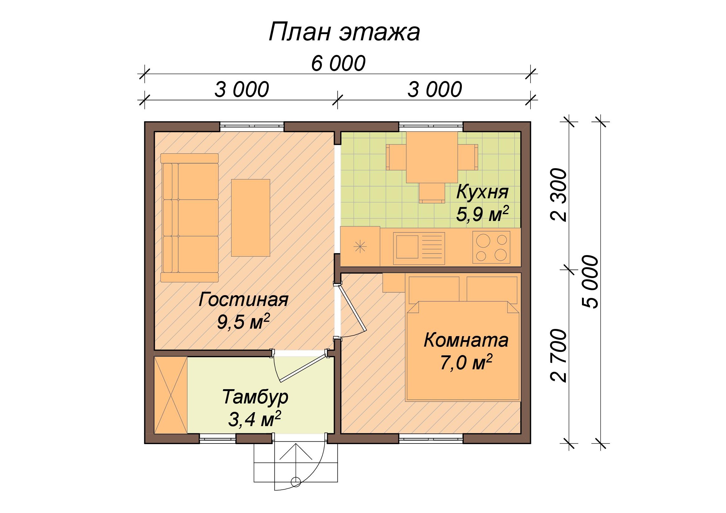 Кожурновка 6х5