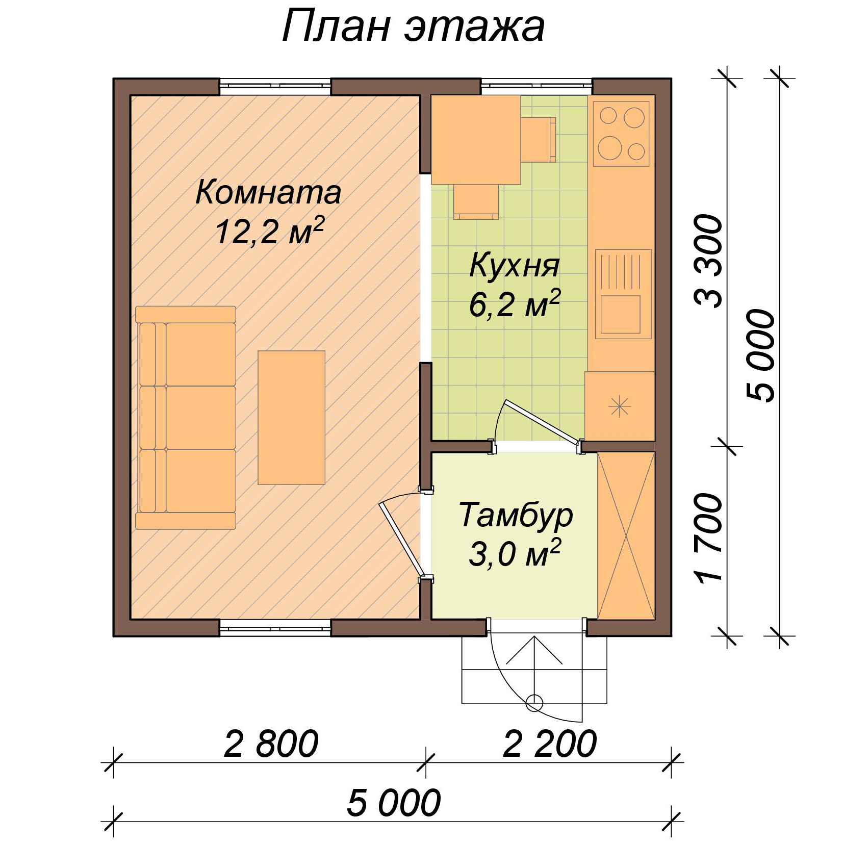 Кожурновка 5х5