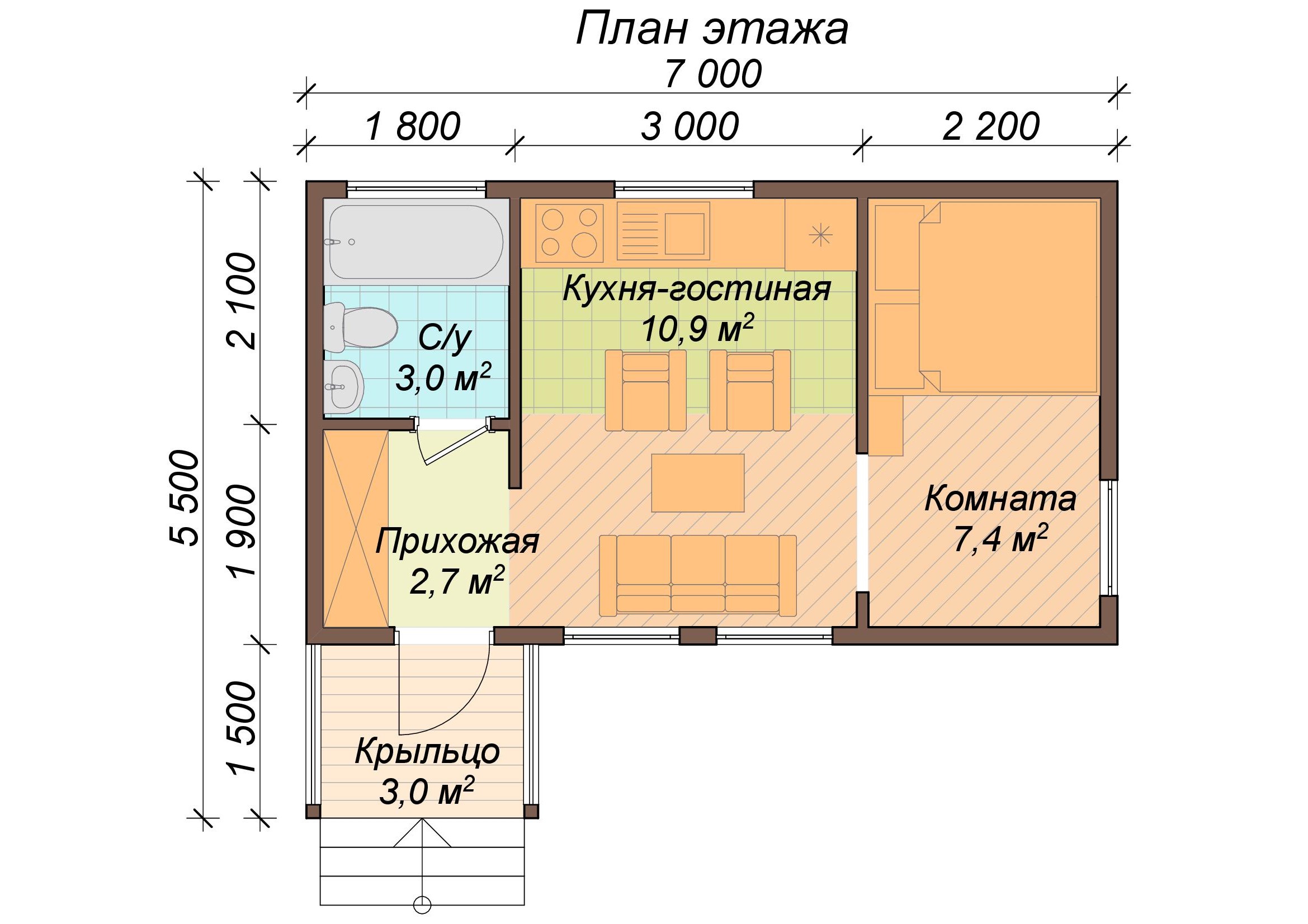 Акей 4х7