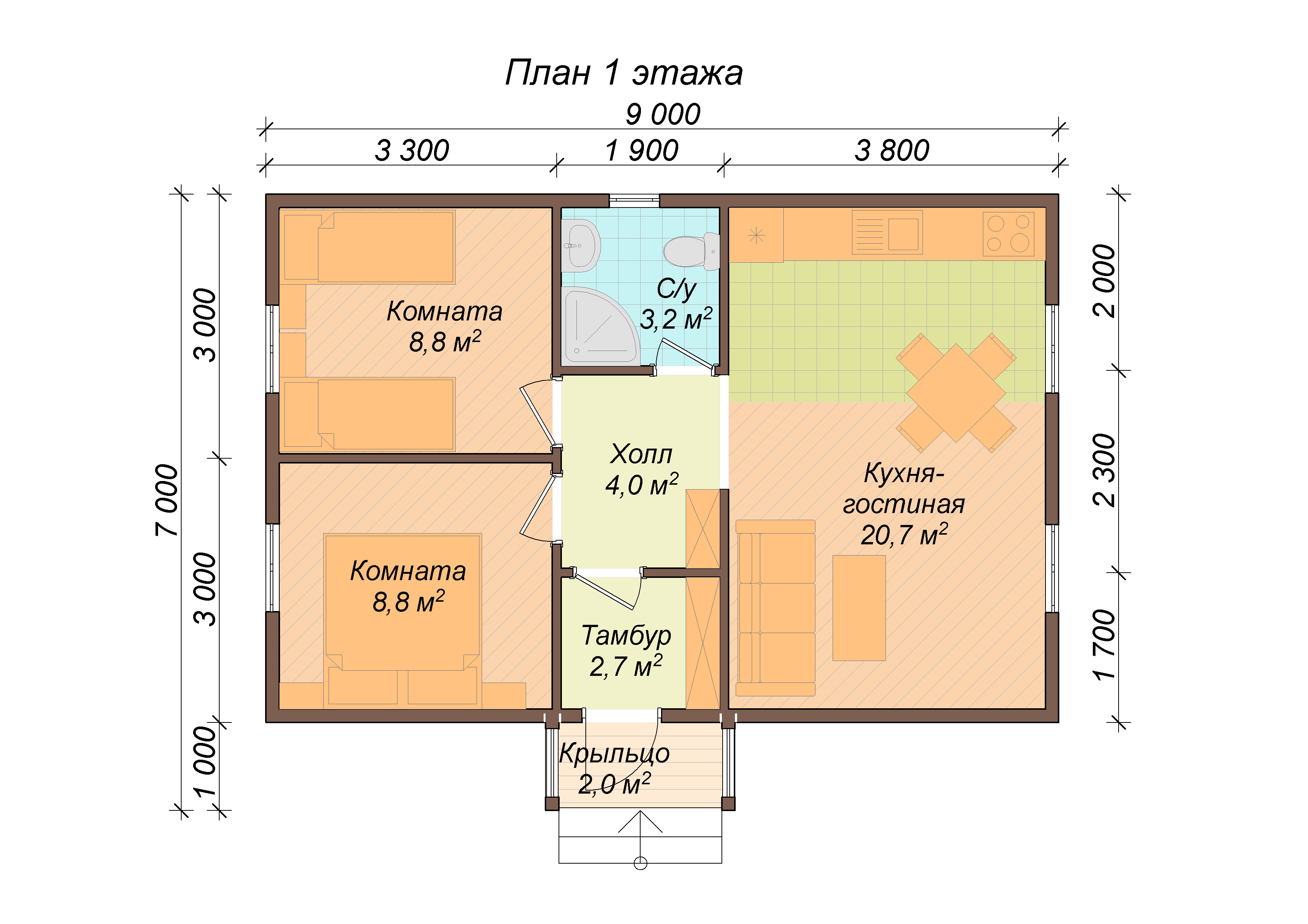 Кама 7х9