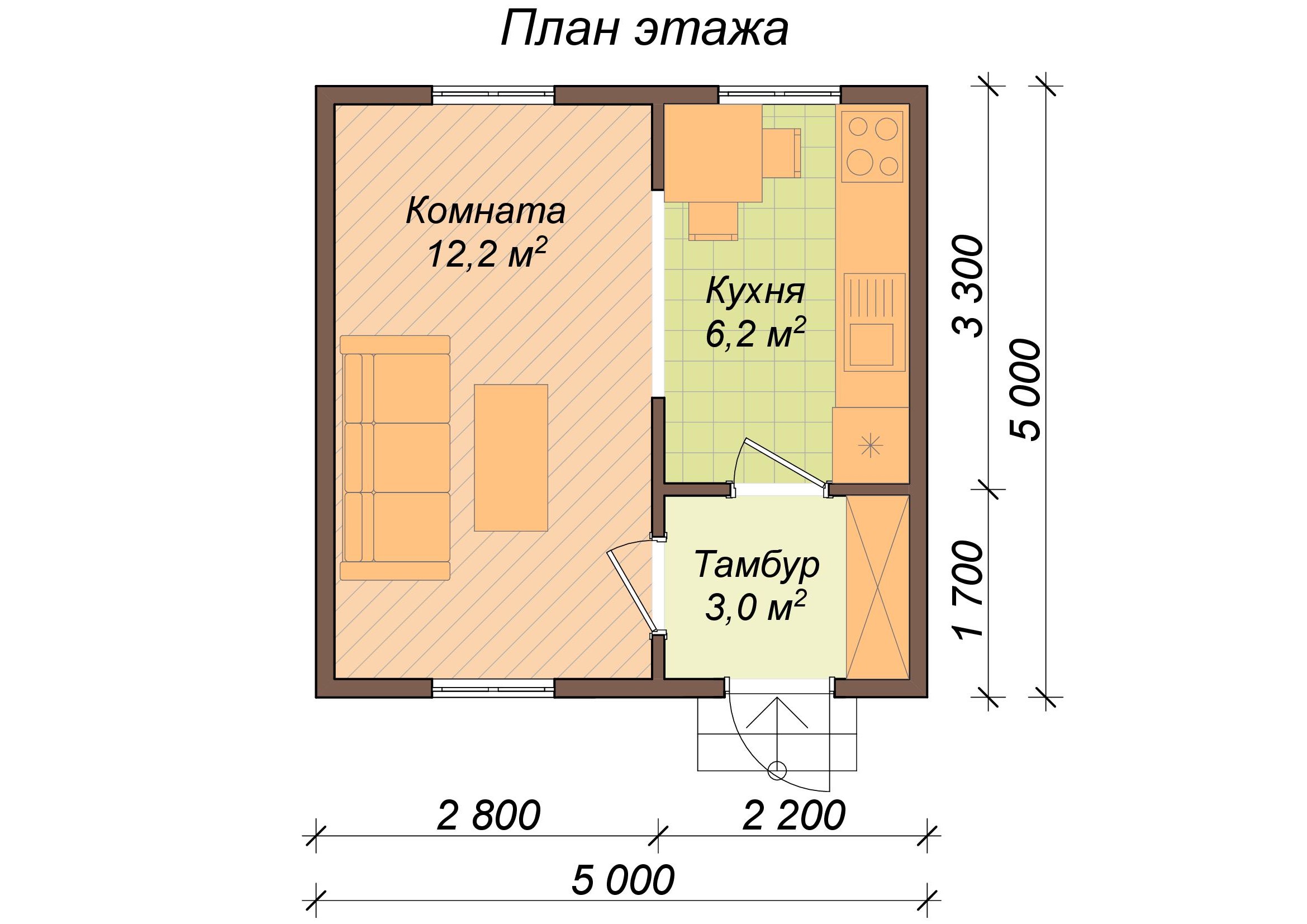 Кожурновка 5х5