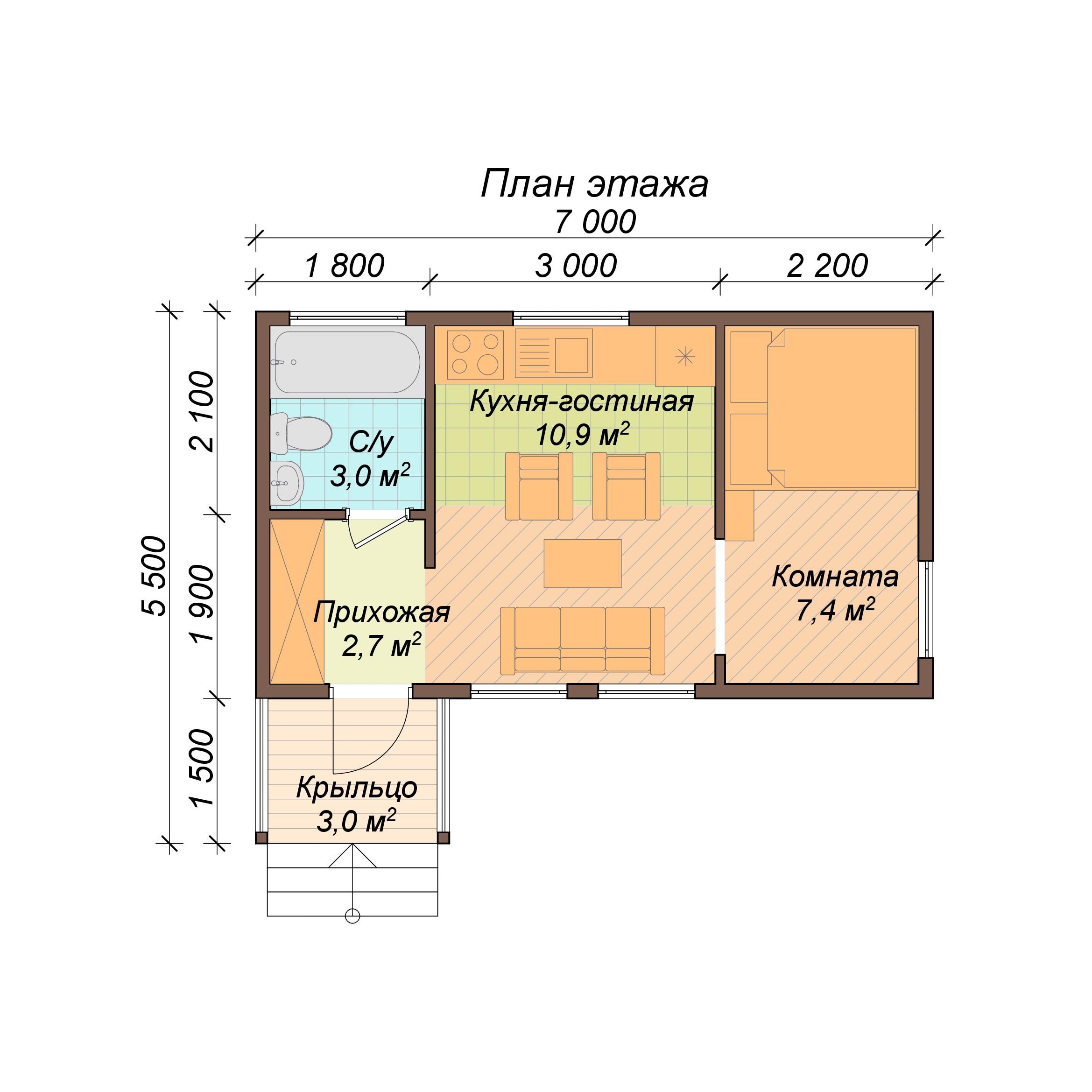 Акей 4х7